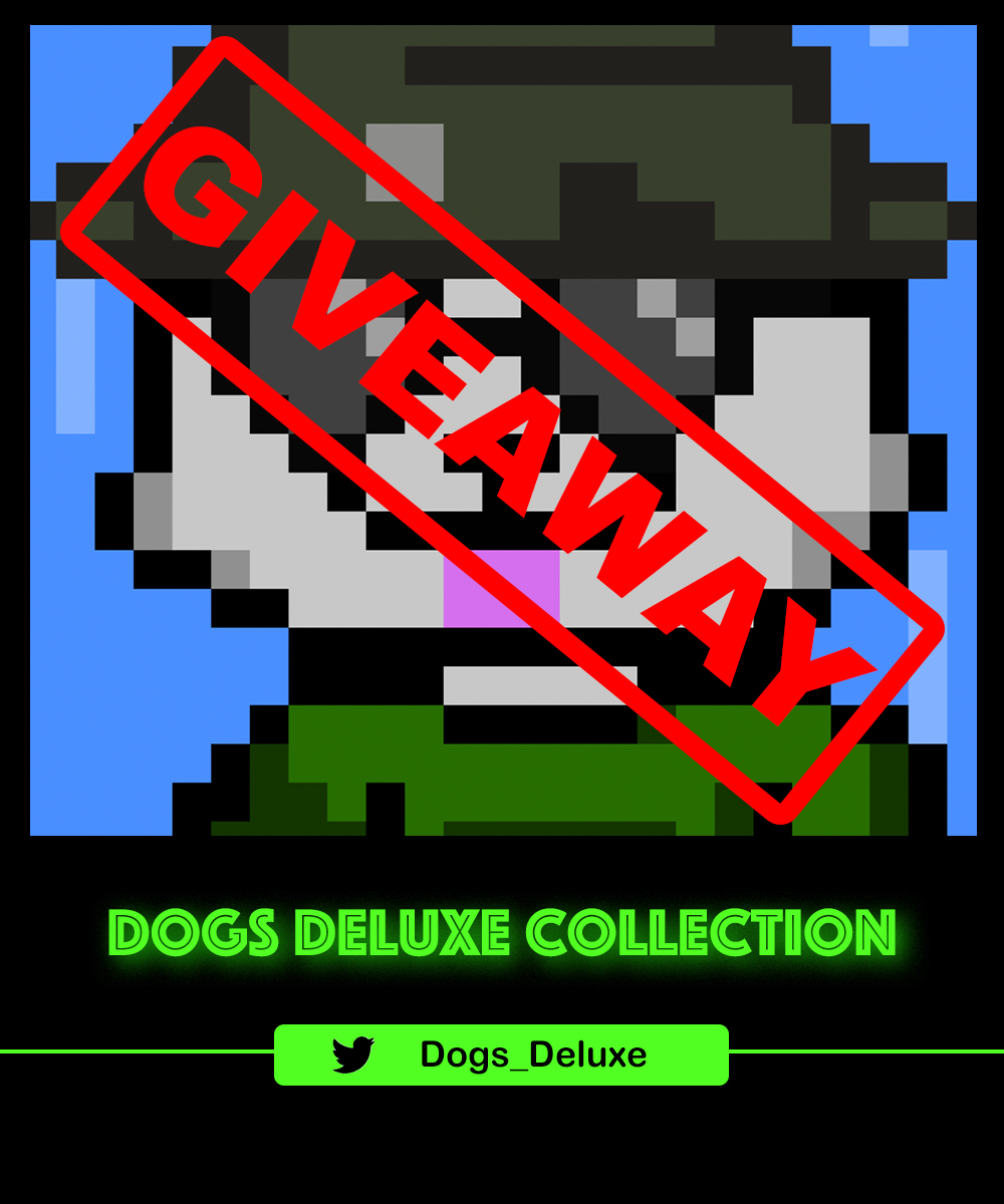 Dogs_Deluxe's tweet photo. The first giveaway of our community is here!!! More information about date, entries, target can be found on our discord server!😁 https://t.co/MxW0y16gTO