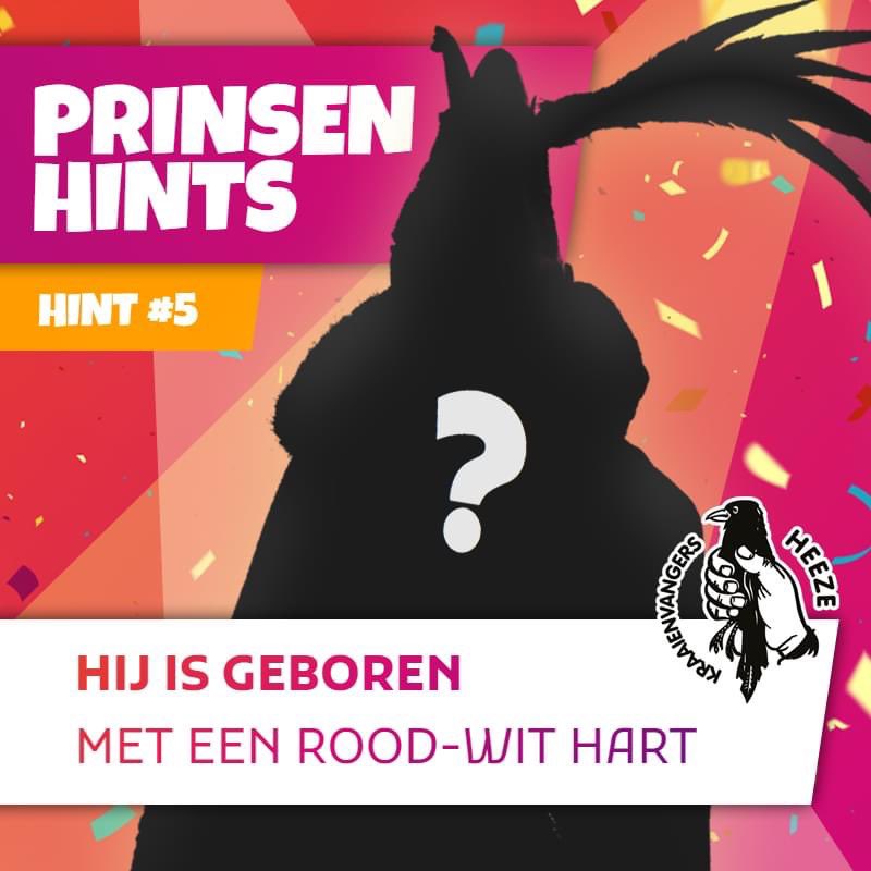 🔔 REMINDER: ons Prinsenbal bij Café de Brug begint zaterdag al om 19.00 uur! 🥳 Weet jij na 5 hints wie de nieuwe prins wordt? #prinsenbal #heeze