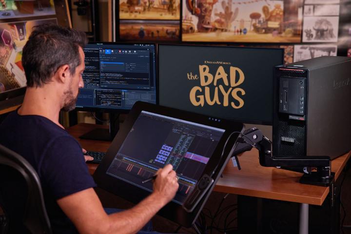 PattyHager's tweet photo. Exciting new partnership with @DreamWorks – Lenovo is  the preferred workstation #innovation partner. Read more: https://t.co/PLev3NhhOg #wearelenovo https://t.co/tCydKwQ9xS