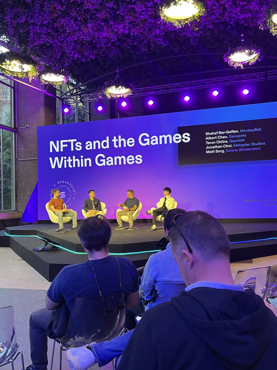 Stepnofficial's tweet photo. Panels are popping at @SolanaConf. We love being part of the #NFT, mobile, and #Move2Earn space. Great speakers dropping wisdom.
Thanks @solana for this awesome event https://t.co/GCiRuyG3w9