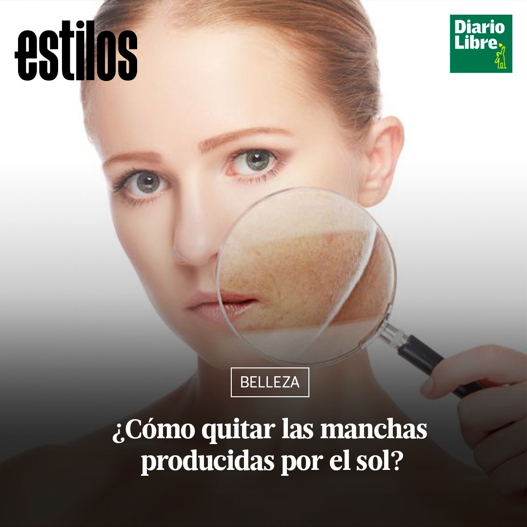 DiarioLibre's tweet photo. 🕶|#EstilosDL| ¿Cómo quitar las manchas producidas por el sol?
🔗 https://t.co/3Pczi8attT
#DiarioLibre #Manchas #Salud #Belleza #RayosdelSol #Piel https://t.co/C8xwUPZYdK