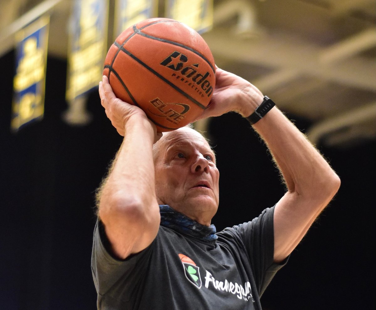 FinnsChallenge's tweet photo. Check it out @badensports, pretty solid form from @docsander30 with the ball he used for #finneganschallenge 🍀🛡️🏀 #fc3956 https://t.co/7MJq8DlXwe
