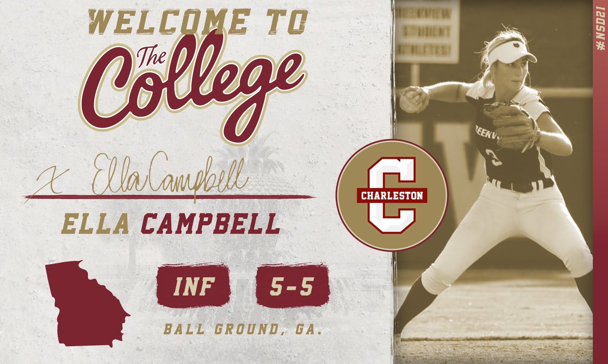 CofCSoftball tweet picture