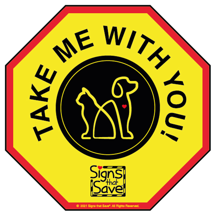 My daughter and I recently parked at our favorite store- We love <a href="/Target/">Target</a> !! Target managers jumped into action when my daughter spotted and we alerted them that two dogs were in a locked vehicle. They appeared distressed too. #takemewithyou #petsafety #petdecal #signsthatsave