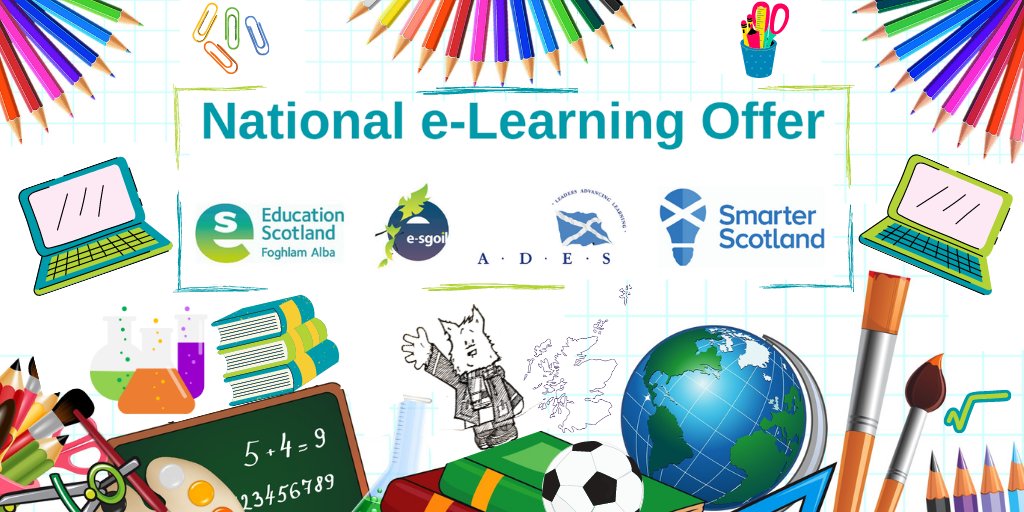 EducationScot's tweet photo. Join partners from @west_os, @eSgoil and Education Scotland for 'Senior Phase - Exploring the National e-Learning Offer' on Wednesday 17th November at 4pm. Sign-up details - https://t.co/4rZ02anmOG #NeLO https://t.co/BvRK67NKVw