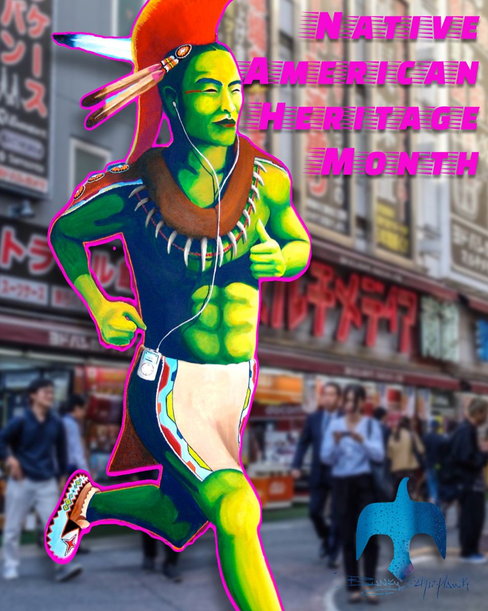 Runnin’ into #nativeamericanheritagemonth like