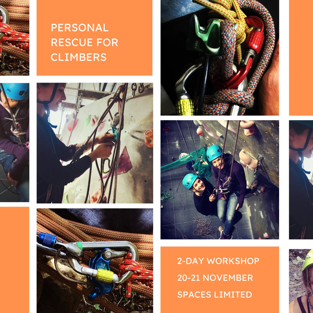 CastleClimbing's tweet photo. Still spaces available on our Personal Rescue for Climbers course this month.

This is a unique course within London climbing walls to learn the skills you need to be safer outdoors. 

Spaces limited and highly sought after - book yours now! 

https://t.co/Xwg8VrZsba https://t.co/RTzzC1E6V8