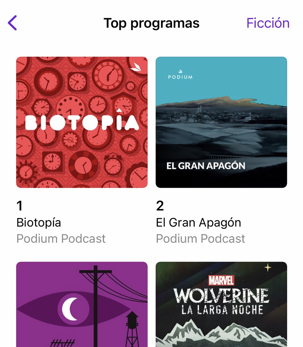 ManuelBartual's tweet photo. Biotopía ha vuelto y ya vuelve a ser la ficción más escuchada en Apple Podcasts. ❤️ Gracias a todos los que la estáis escuchando, allí o donde sea. Hoy hemos estrenado nuevo capítulo en la app de @PodiumPodcast y a partir del viernes estará disponible en todas las plataformas. https://t.co/2nlvC4xAh8