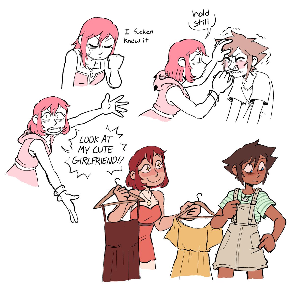 sora catches a case of the genders 