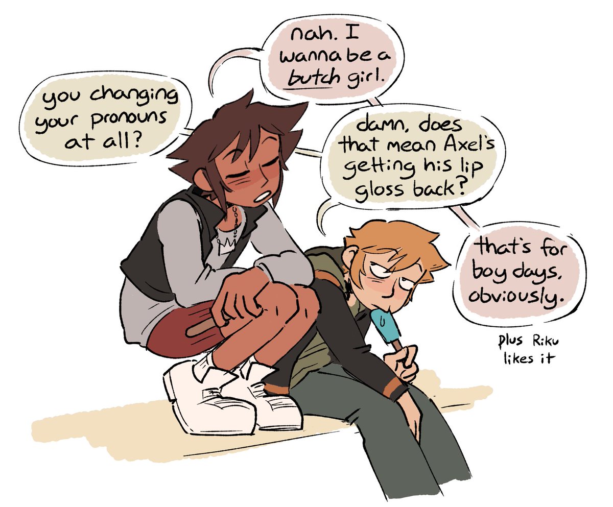 sora catches a case of the genders 