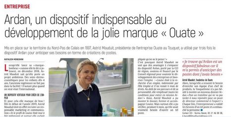 "Je trouve qu'Ardan est un dispositif fabuleux car il m'a permis d'anticiper des postes dont j'avais besoin", explique Astrid Mauduit, présidente de l'entreprise Ouate au Touquet 👇
swll.to/RcLacsY
