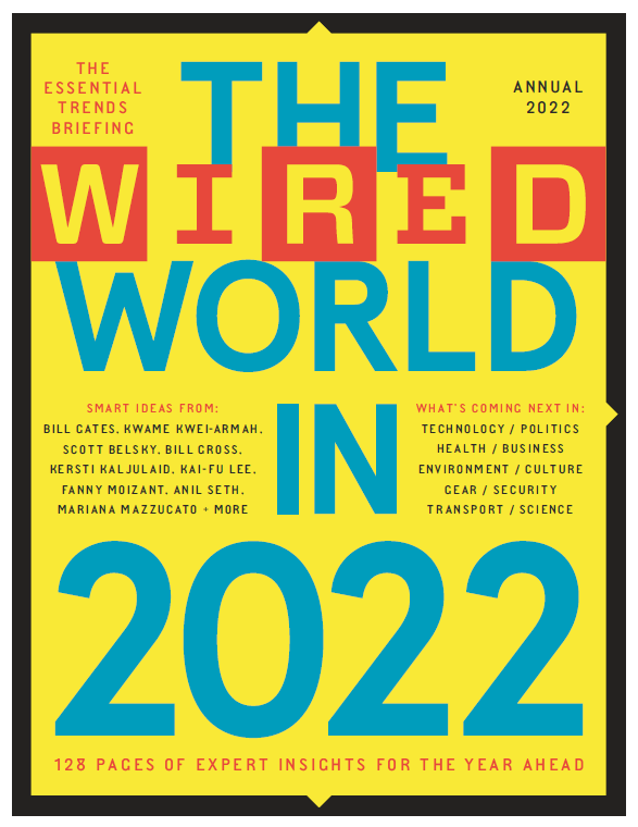 "Inclusive, Livable Cities Will Thrive" My views on the post-COVID city in Wired Magazine's The Wired World in 2022. wired.co.uk