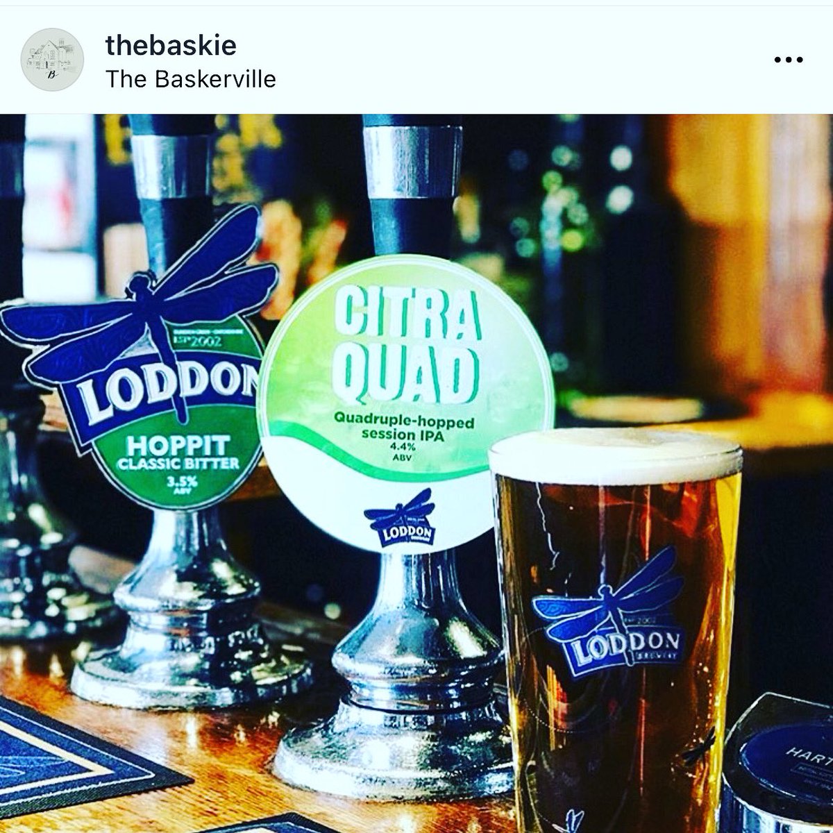 loddonCC's tweet photo. New ride alert! Join us on Saturday 13th at 10.30 for a 27 mile ride to the very first pub that took our beer- The Baskerville in Shiplake! Non-members welcome too! @Loddonbrewery @LTapyard @thebaskie https://t.co/3ksN4Q8BI7