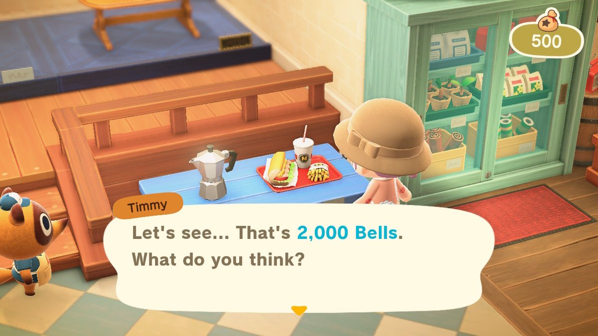 dianahorizons's tweet photo. charging 2000 bells for a full, unpackaged meal that's been sitting out for hours :/ https://t.co/pKIFzii6QX