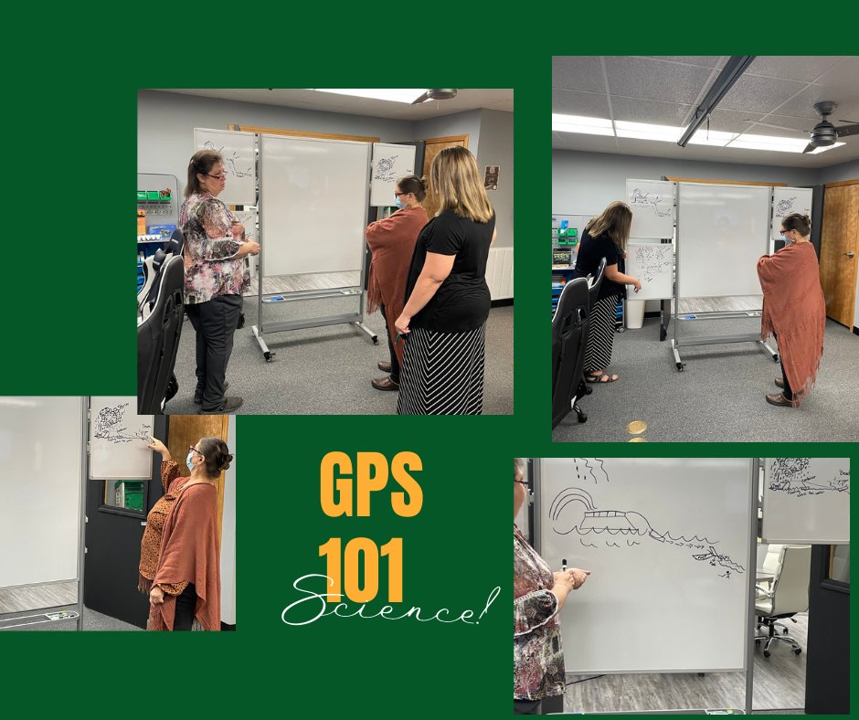 Teachers came in to collaborate and learn more about teaching with the Arkansas Science Standards. They discovered ways to have students collaborate and come up with consensus models. Modeling in the science classroom is essential!