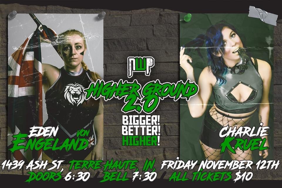 thecpierce's tweet photo. 🔥THIS WEEKEND FUN🔥
Friday : @NewWave_Pro vs @eden_v_e (Terre Haute, IN)
Saturday : @TSMIT21 vs @HollyHoodHaleyJ vs @MirandaGordy (Springfield, TN)
Sunday : a Tribute to Mad Man Pondo show (Trenton, MI)
#LETSPLAY #LittleFirecracker 🖤🧨 https://t.co/GlKjiVkvIr