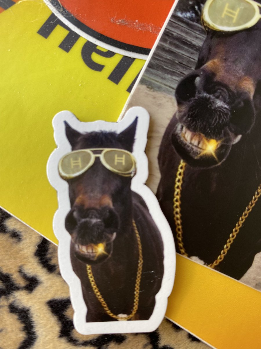 It’s #SwaggyBag Wednesday and we have <a href="/HorseRumba/">Rumba the HBAR Horse</a> refrigerator magnets 🧲. Follow and retweet!