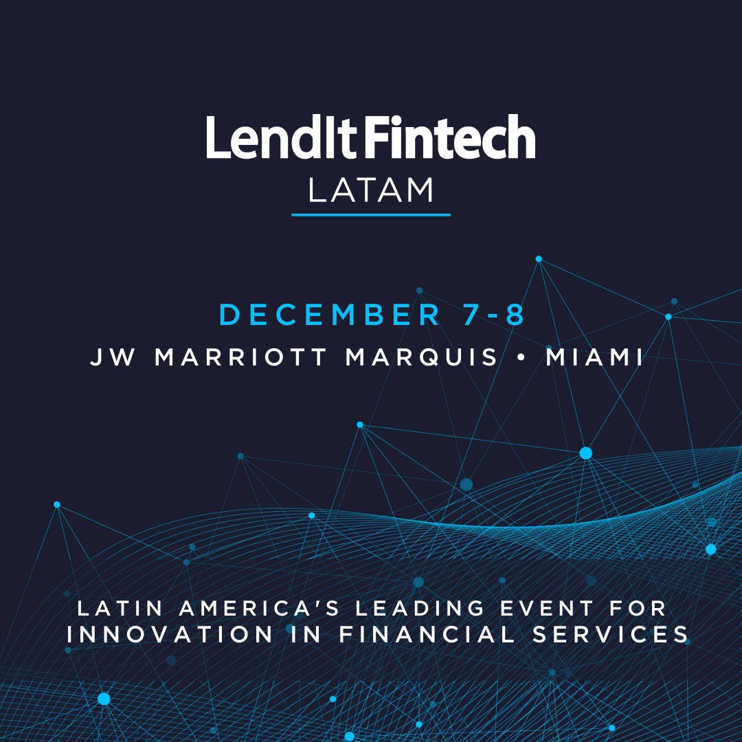 📣| Join us and hundreds of other #fintech #innovators at <a href="/LendIt/">LenDit</a> this December to learn, network and do business. 

👀 Register with MEDIA15FintechGuatemala to save 15%! 

🔗Register Now: bit.ly/3uFenhg  #lenditfintech