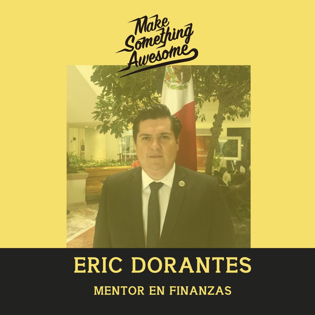 Eric es CEO de DOVA F.O. Tiene experiencia con inversiones en industrias financieras, contable legal e inmobiliaria. Uno de sus objetivos es implementar tecnologías de industria 4.0 en negocios tradicionales. Él será mentor en #Finanzas en #MSA2021 <a href="/GeekGirlsMx/">GeekGirlsMx</a>