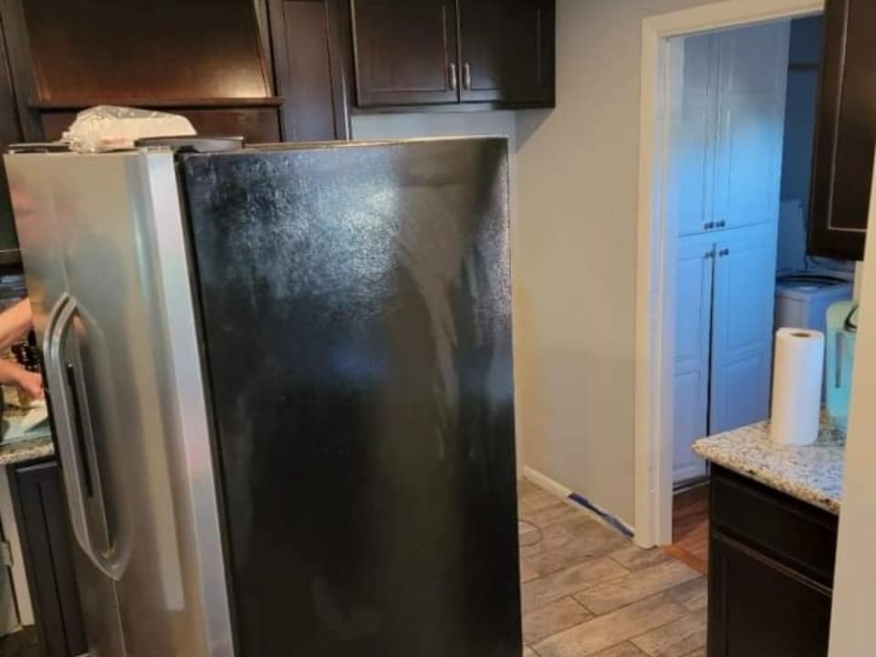 Our remodel team has been working on this kitchen project. Swapping out the dishwasher and fridge has been the progress made so far! 

Call or click today (316) 303-4485 or wichitahomeworks.com.