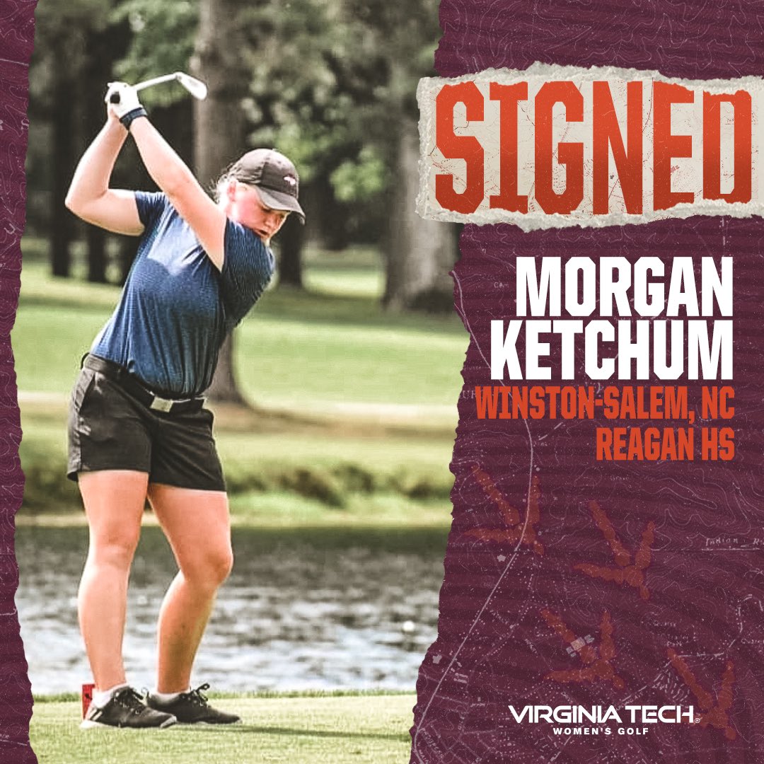 HokiesWGolf's tweet image. We’re excited to have this 3-time state champion on her way to Blacksburg 🤩

Welcome Home, Morgan!

#Hokies 🦃⛳️