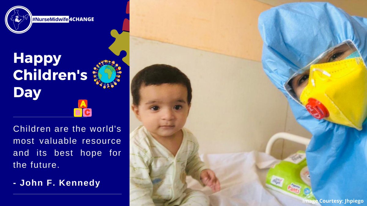 NurseMidwife_IN's tweet photo. Working with children, some of whom may not even be able to talk yet, requires unique diagnostic insight. This #ChildrensDay we applaud all the #PediatricNurses who play an important role to provide care and support throughout the treatment of young patients.
#NurseMidwife4Change https://t.co/GFSpQAfvAB