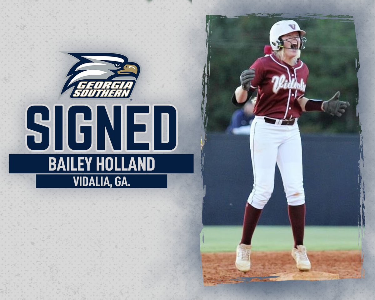 Our fourth and final signee for the November period is Bailey Holland. Welcome to Eagle Nation and we can't wait to see all four of our new Eagles next Fall! #HailSouthern