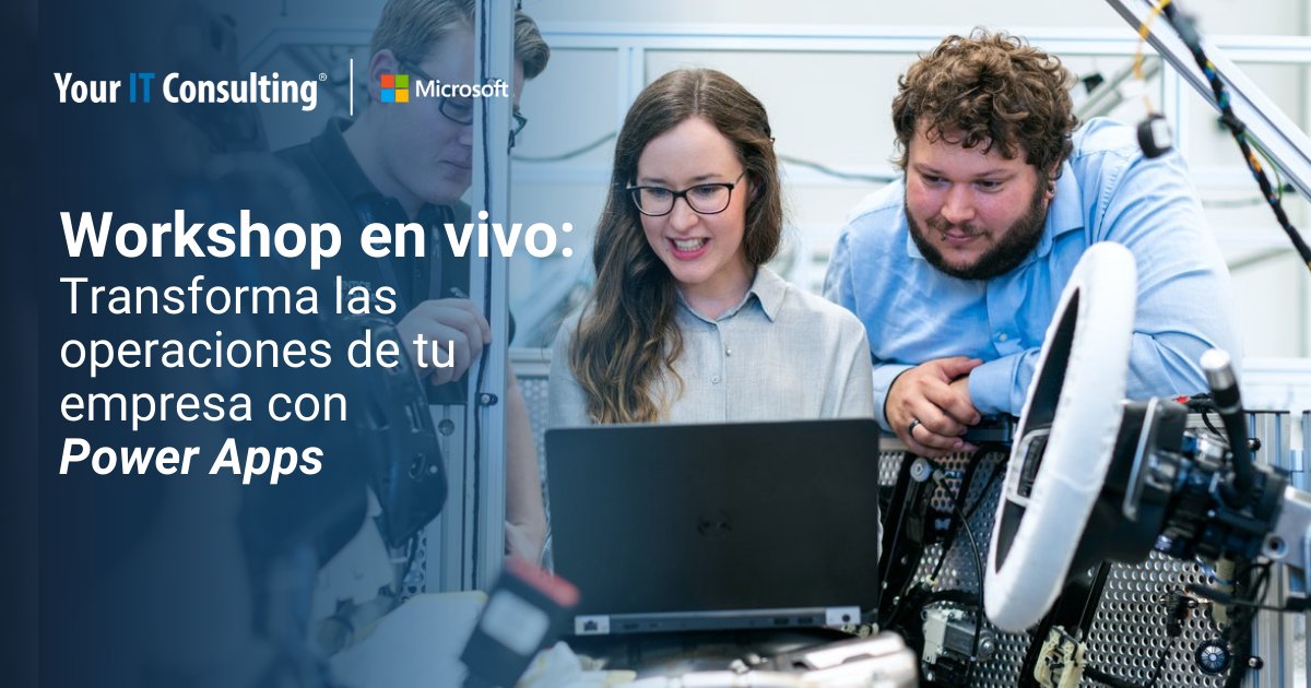 youritcorp's tweet photo. #WorkshopEnVivo | Amplifica el poder de tus aplicaciones y automatiza la productividad de tu empresa. Evento sin costo, solicítalo aquí ⤵ https://t.co/nZ5w3jarbw https://t.co/H887divsfi