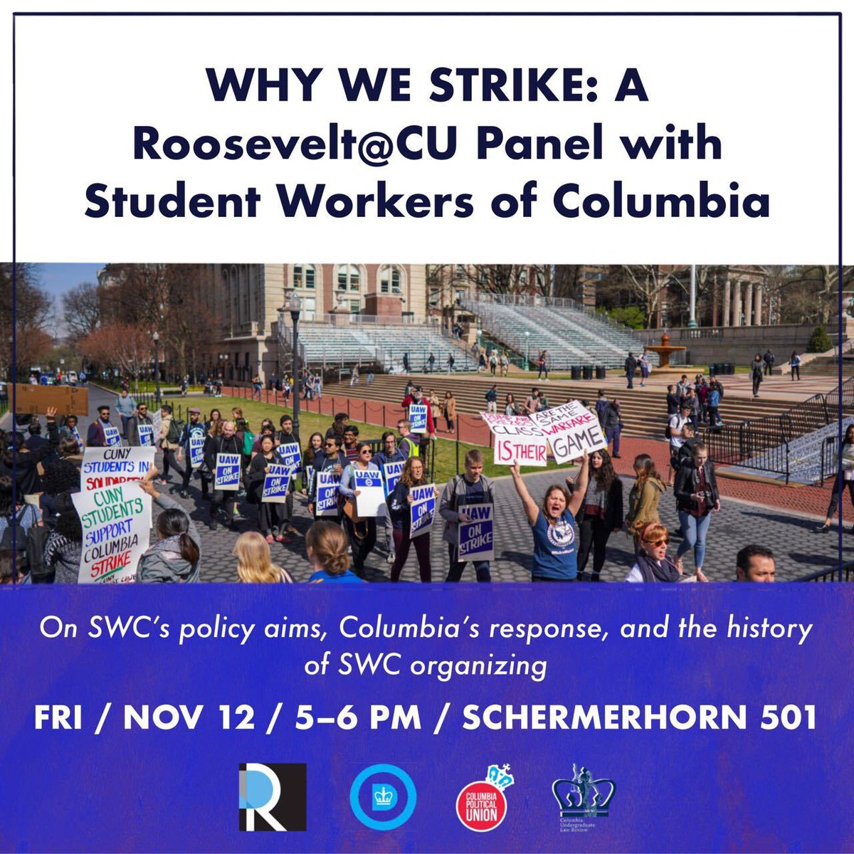 Columbia Political Union tweet media
