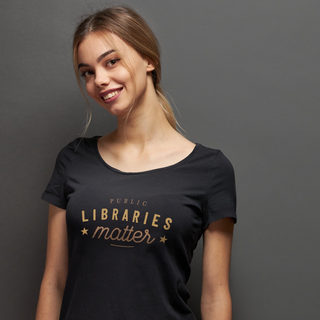ebookfriendly's tweet photo. "Libraries Matter" โ express that you love and support libraries by getting this vintage-style design by @geekupdated, available on almost 70 items at @redbubble
๐ #librariesmatter #librarylove #library #librarian #librarygift #librariangift
๐ https://t.co/BfD1rHsMoo https://t.co/3KdHFskLaO