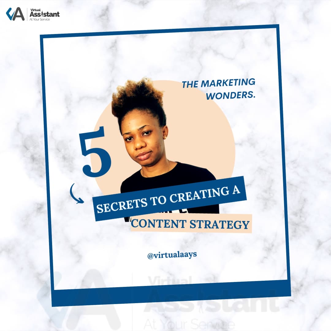 Virtualaays's tweet photo. If you need help creating a content strategy, click 👉https://t.co/yXlu0XnlRq? for some secret questions to ask yourself to gain clarity about how to show up online and provide value for your audience. 

#business #virtualaays #contentcreation #socialmediamarketing #Nigeria https://t.co/XEyBRTGdeR