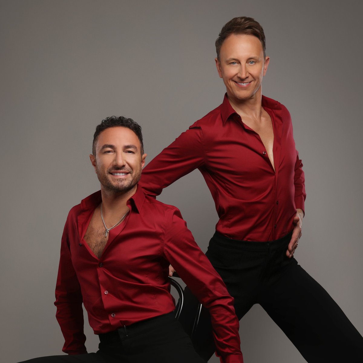Ian Waite and Vincent Simone