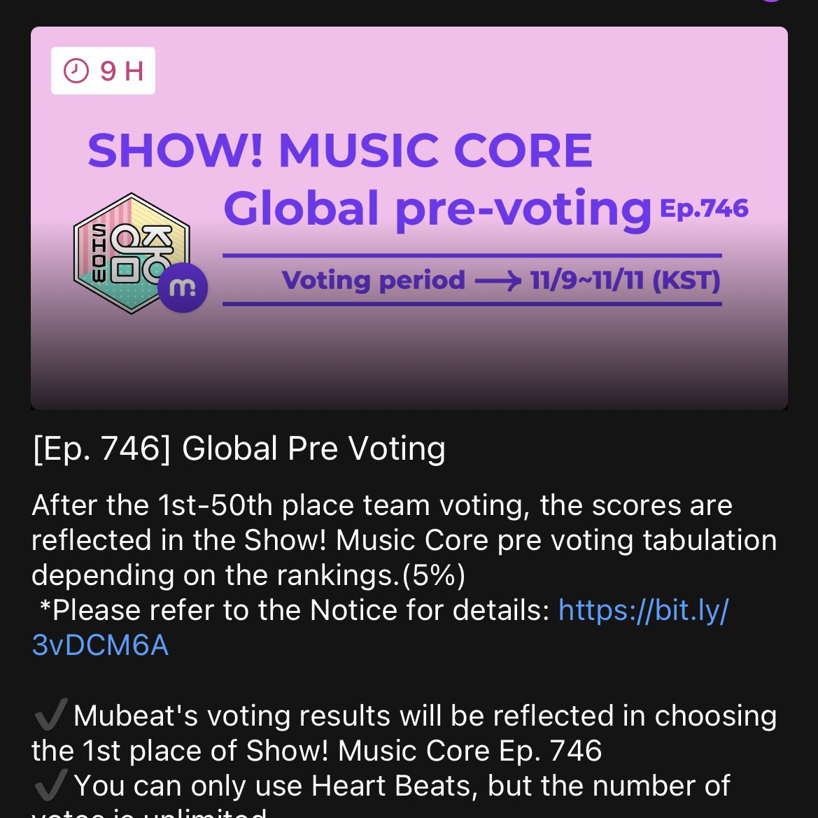 iboyzsupport's tweet photo. [🗳] Deobis porfavor vayan a votar en Mubeat ! Nos encontramos en 2do lugar y tenemos 9 horas para subir al 1!

• la diferencia va aumentando con el tiempo asi que porfavor difundan y voten si no lo han hecho 🚨 !

#THEBOYZ #MAVERICK https://t.co/i2aqDxwZqJ