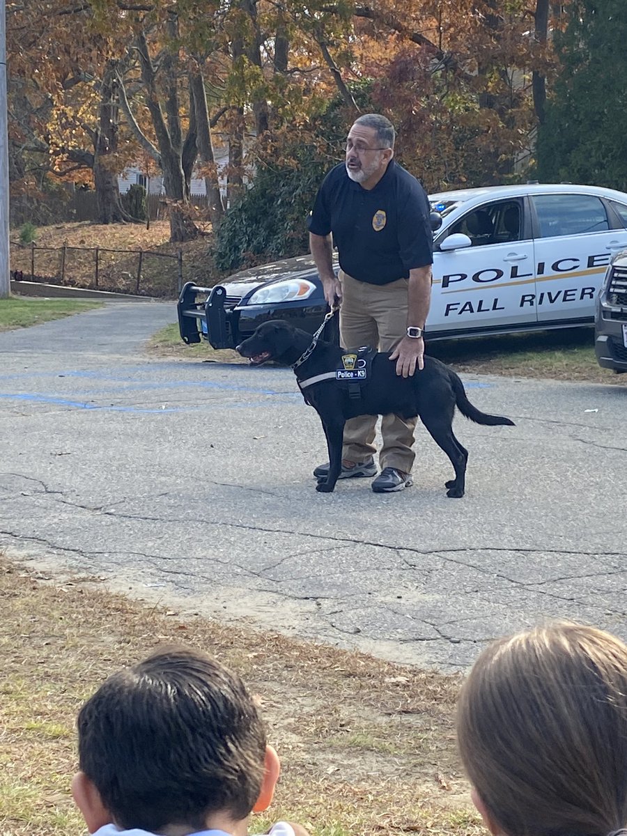 A heartfelt thank you to the <a href="/FallRiverPD/">Fall River Police</a> from our first grade kiddos! They absolutely loved learning about your (and your furry partners) important role in our community. <a href="/edaniel105/">Elizabeth Daniel</a> <a href="/Ms_Persons/">Brittany Persons</a> <a href="/Frps_Tansey/">James Tansey School</a> #tanseycares