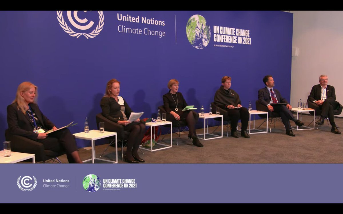 ".<a href="/CalPERS/">CalPERS</a> convened and co-founded #ClimateAction100+ and is engaging with 20 companies through the initiative. 111 focus companies have set #netzero or equivalent targets and so we’re seeing a lot of progress". <a href="/BettyYeeforCA/">Betty T. Yee</a> <a href="/InvestorAgenda/">The Investor Agenda</a> at #COP26 Official Side Event (1/3)
