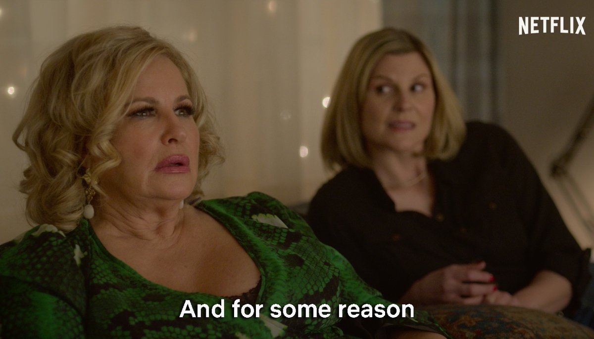 JarettSays's tweet photo. Jennifer Coolidge speaking the God's honest truth in Netflix's gay holiday rom-com, Single All The Way https://t.co/UEjEJ9ED4W