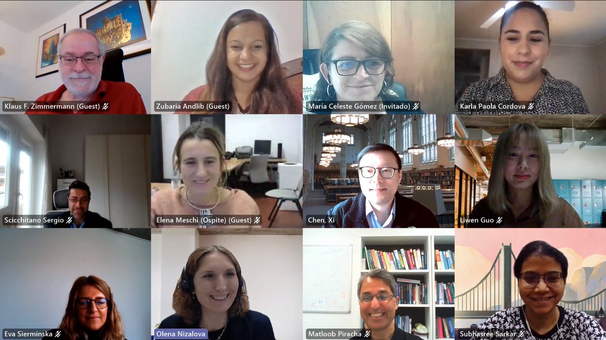 Dr Olena Nizalova #StandWithUkraine 🇺🇦 (@olniz) on Twitter photo <a href="/Glabor_org/">Global Labor Organization (GLO)</a> #GLOVirtYS 2022 program kick-off meeting bring together exceptionally strong cohort of young scholars with exciting projects to follow! Thank you <a href="/kfzimmermann/">Klaus F. Zimmermann</a> and M. Piracha for the opportunity! <a href="/Glabor_org/">Global Labor Organization (GLO)</a> #GLOVirtYS 2022 program kick-off meeting bring together exceptionally strong cohort of young scholars with exciting projects to follow! Thank you <a href="/kfzimmermann/">Klaus F. Zimmermann</a> and M. Piracha for the opportunity!