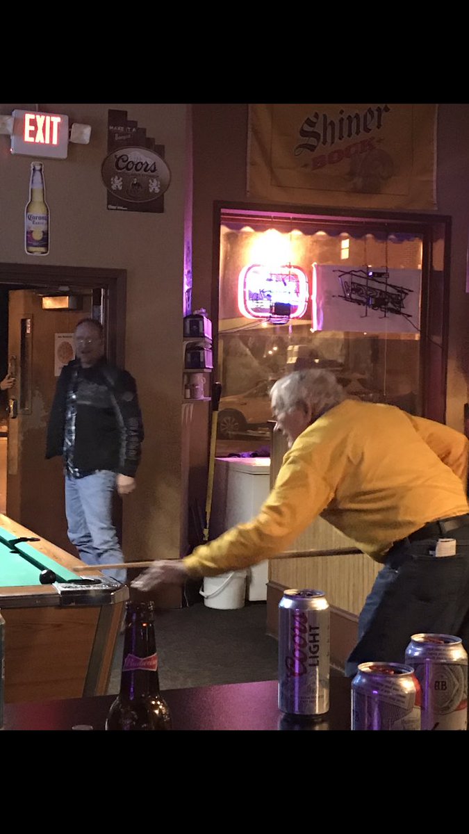 MikeJanssen44's tweet photo. @pljrtrojans @NWU42 @tmohr_ @vancejanssen @JordanJanssen10 @nater35 @NateMohr3 it’s Curly’s 85th birthday today. On December 7, 2018 he owned the streets and bars of Fayette, Iowa after @WayneStateMBB destroyed Upper Iowa 83-56 #shorty https://t.co/GAtaot1Utf