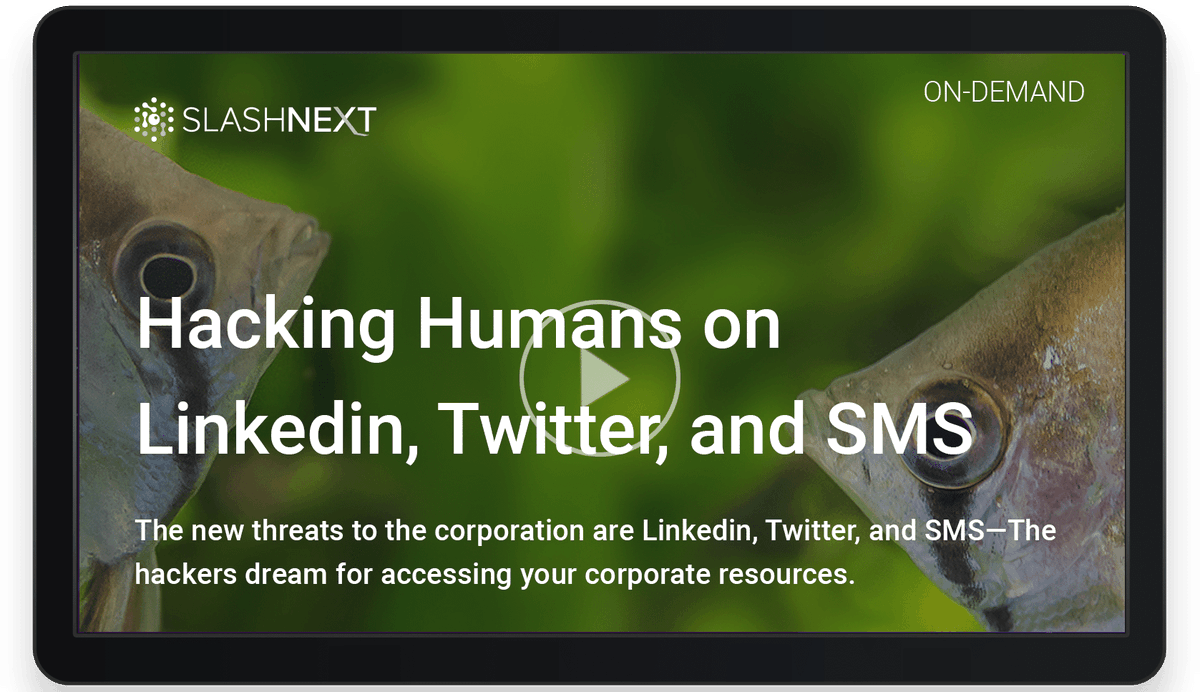 slashnextinc's tweet photo. In 2021, @SlashNextInc Threat Labs identified 2.5M #phishing attacks that didn’t involve fake login pages but malicious #rowser extensions, rogue apps, and #socialengineering. Learn how to top these attacks—watch #Phish Stories 9 on-demand: https://t.co/PoiMGR8Jzn https://t.co/9uynTYaasC