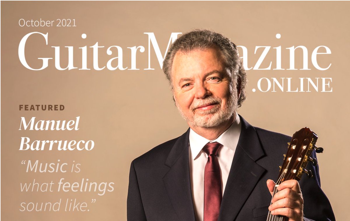 We are excited to present Guitar Magazine's Artist of the Month for October: the legendary Manuel Barrueco. guitarmagazine.online/en/manuel-barr…