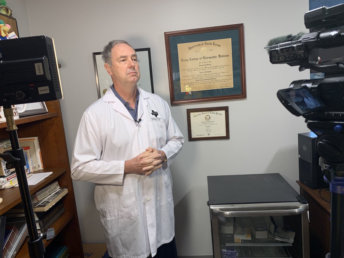 JBakeWxMan's tweet image. Just interviewed Dr. Denham from @SAresearch about a fatty liver study they’re conducting that aims to help those who are predispositioned to getting the disease because of a specific gene that they have.