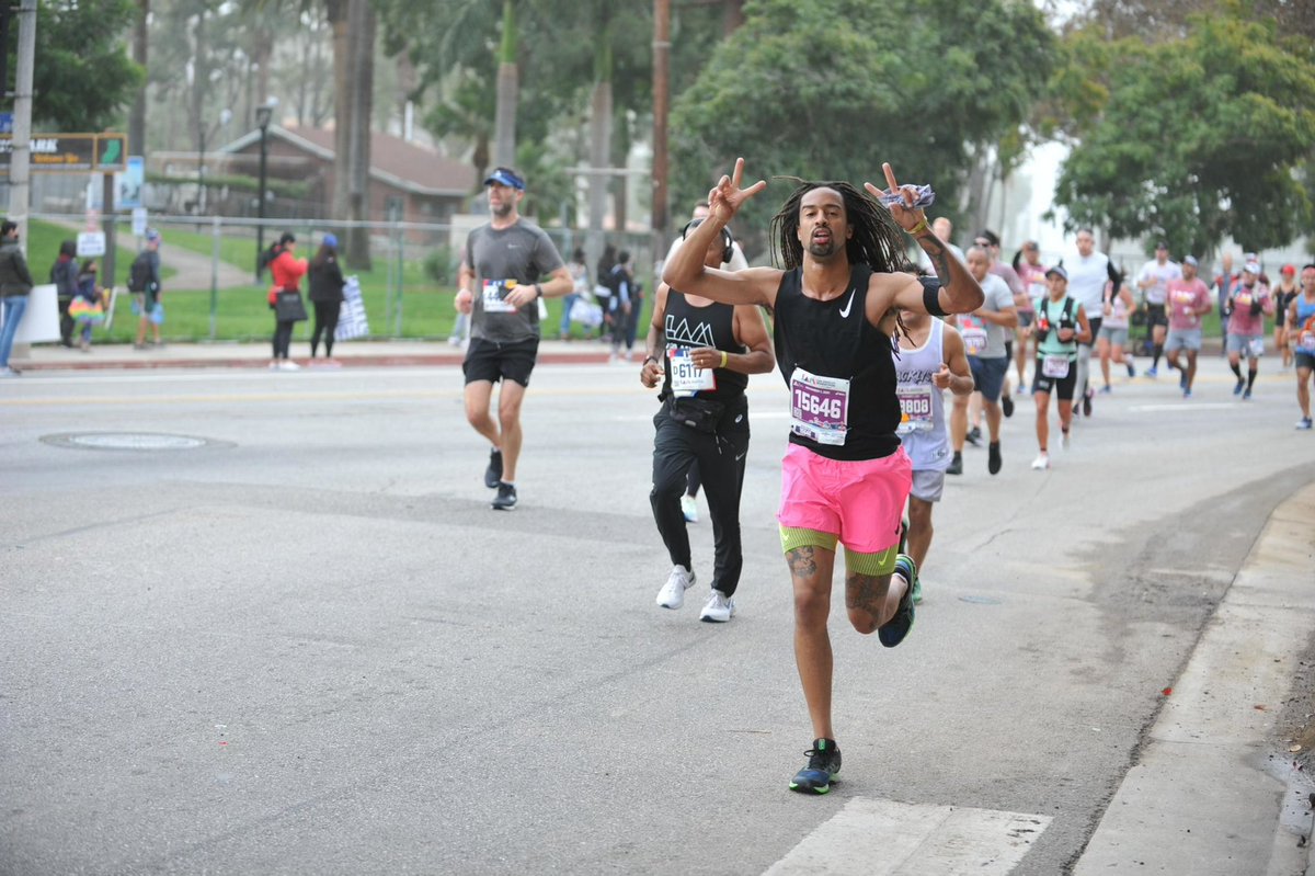 KHARIAMIR's tweet photo. LA MARATHON 2021 ✔️ https://t.co/Ch4CTWor7v