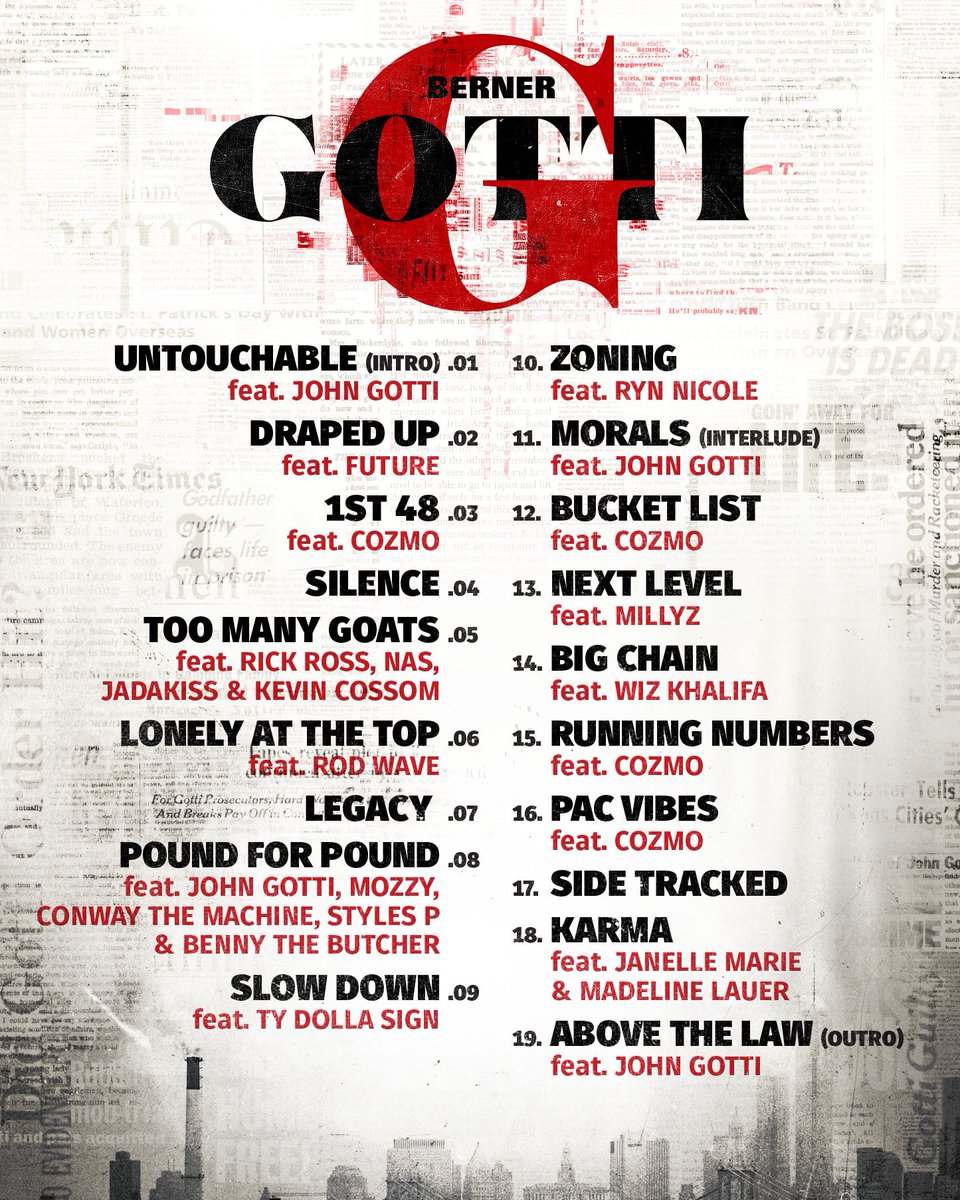 berner415's tweet photo. #Gotti 12/3 ! RT https://t.co/jnf0USmcn5