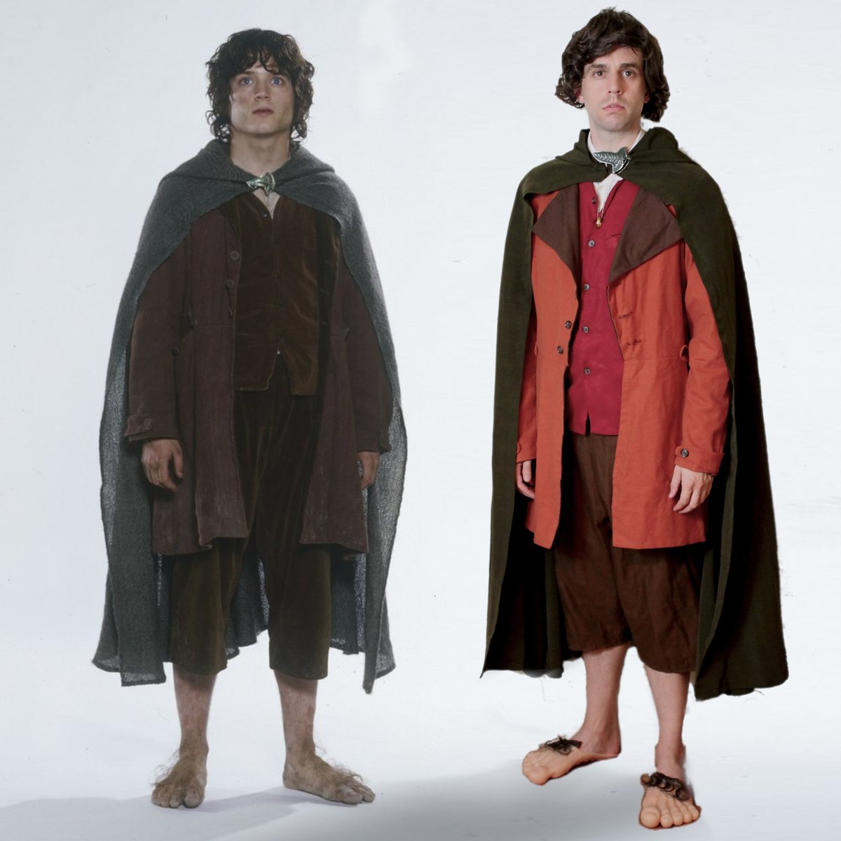 reidhschmidt's tweet photo. Ten days late, but happy belated Halloween, and happy 20th anniversary to The Lord of the Reids: The Fellowschmidt of the Reid! #LordOfTheRings #Frodo #Halloween2021 https://t.co/2jQzjrWfRN