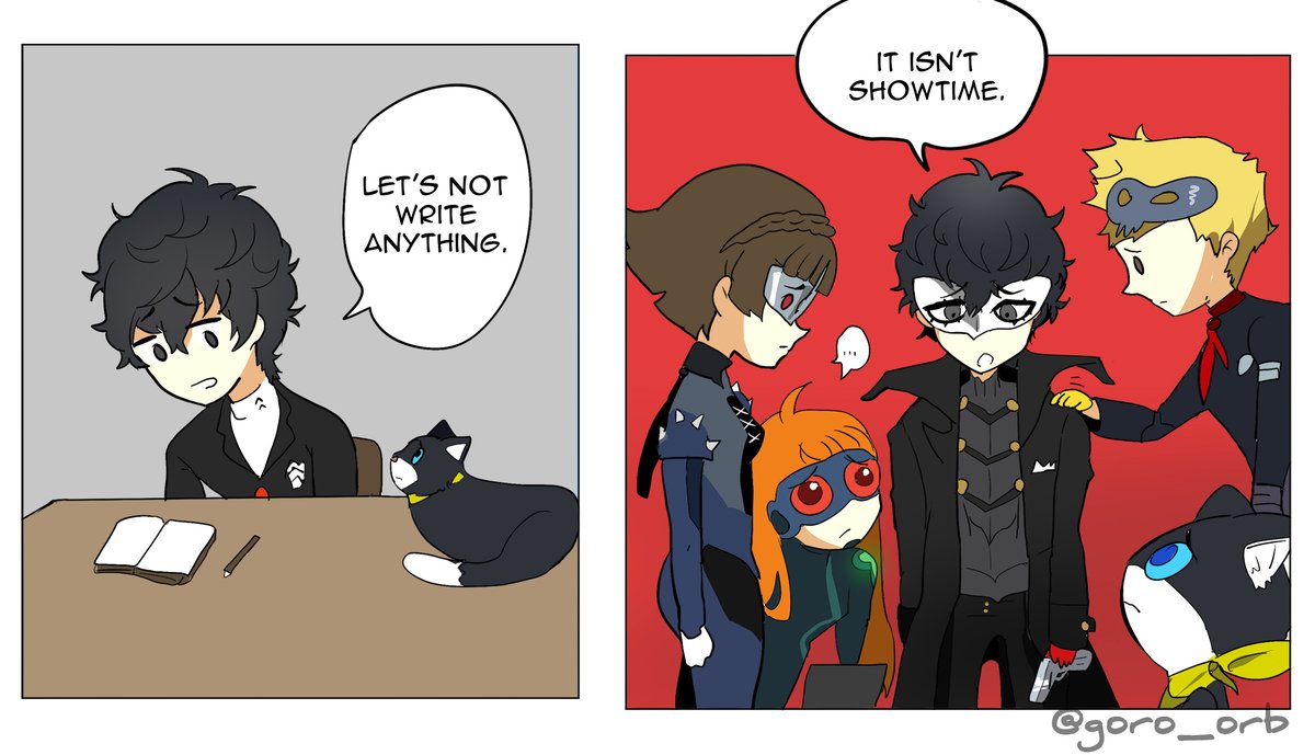 Persona 5 but everyone's personality is reversed (part 2) 