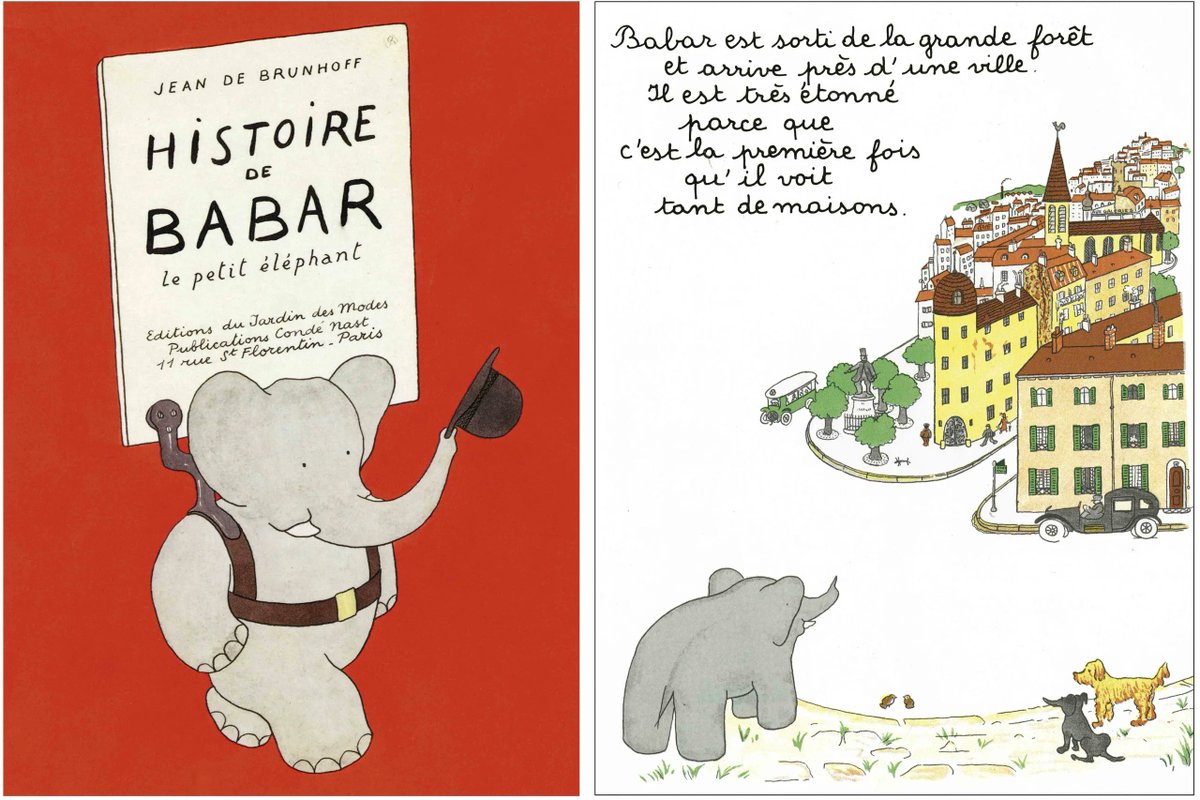mahenj2's tweet photo. 3/3 We decided the ENDING should change. In the new ending, #Babar challenges the assimilation and when he returns to the jungle he doesn't convert others to these new ways. Instead he shares his stories &amp; experiences to bring about the discussion of assimilation &amp; racism. #CX21 https://t.co/ZqXiI6cWy3