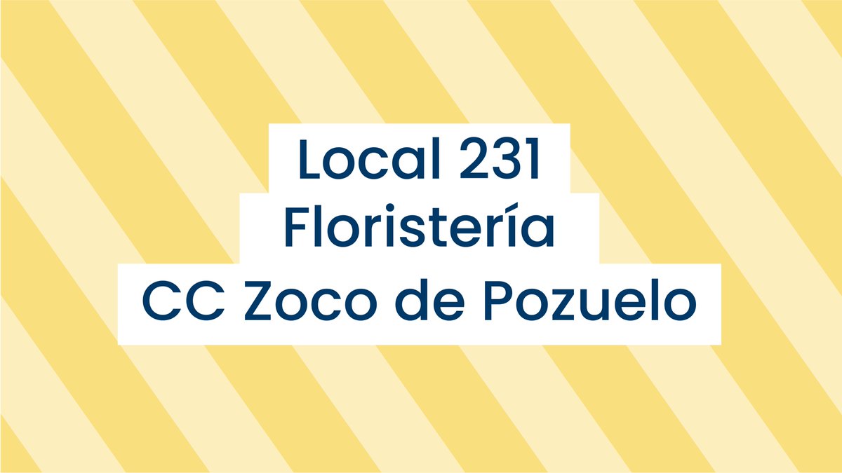 ¿Un evento especial? ¿O simplemente ganas de decorar tu hogar? ✨🏡

📍 Situada en el local 231 de nuestro #CCZoco, floristeria Las Peonías tiene todo lo necesario para la decoración y organización de eventos gracias a su extenso catálogo de flores y plantas decorativas 💐🌹