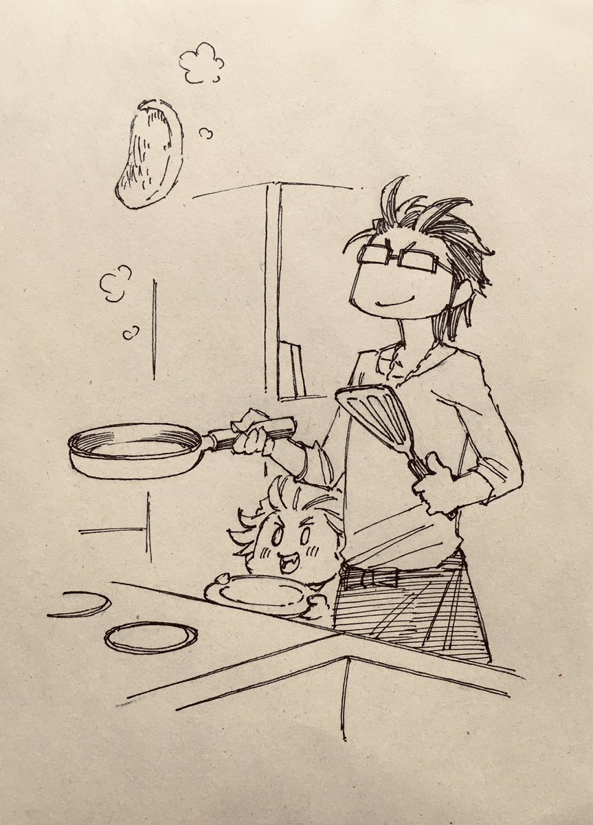Happyが焼き上がる 