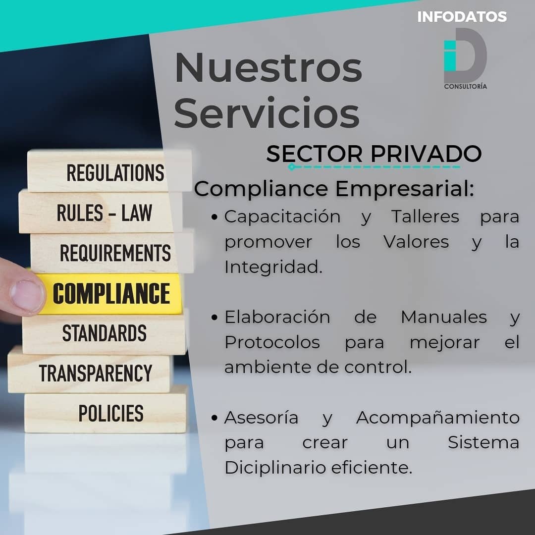 iD_Consultor's tweet photo. ☝️Puedes empezar a conocer nuestros Servicios para el SECTOR PRIVADO! ☝️
🔎Si quieres saber más o tienes alguna duda no dejes de comunicarte con nosotros 📨contacto@infodatos.com.mx #PDP #DATOSPERSONALES #DAI #ACCESOALAINFORMACION #COMPLIANCE https://t.co/Wb6uj43M3j
