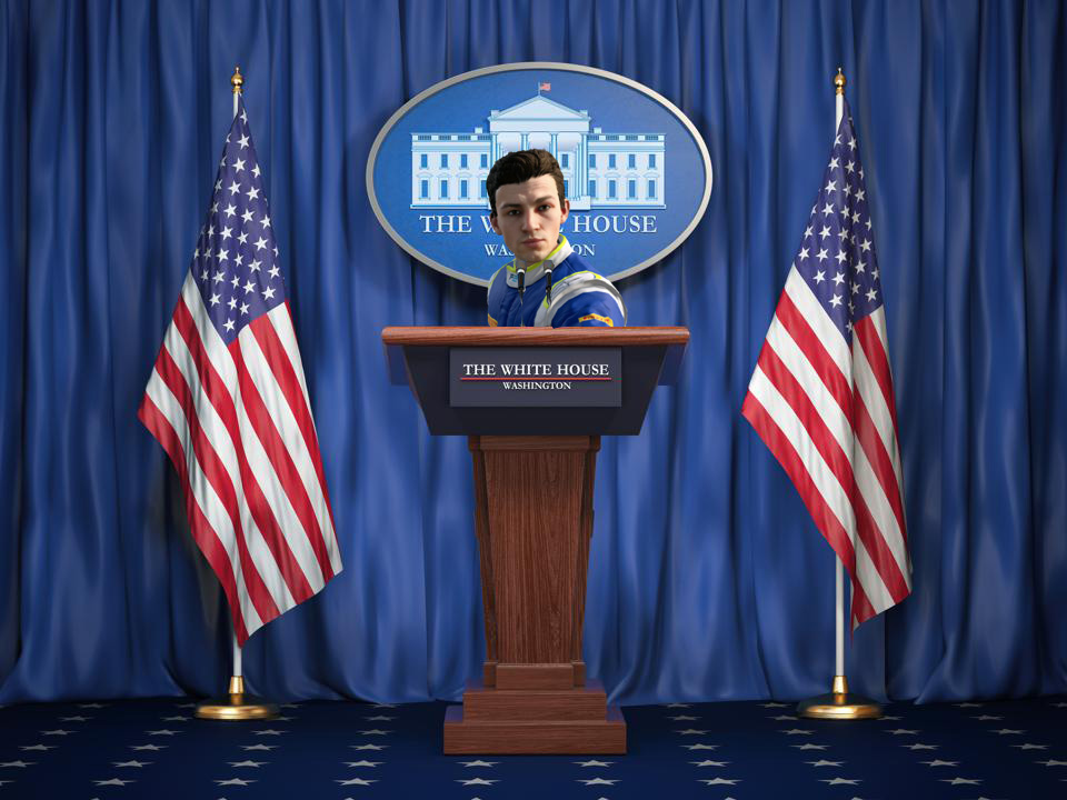 urfavisprez's tweet photo. Devon Butler from F1 is President of the United States! https://t.co/BHXIm2oL9g